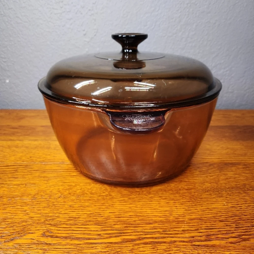 Corning visions 4.5 L Amber dutch oven